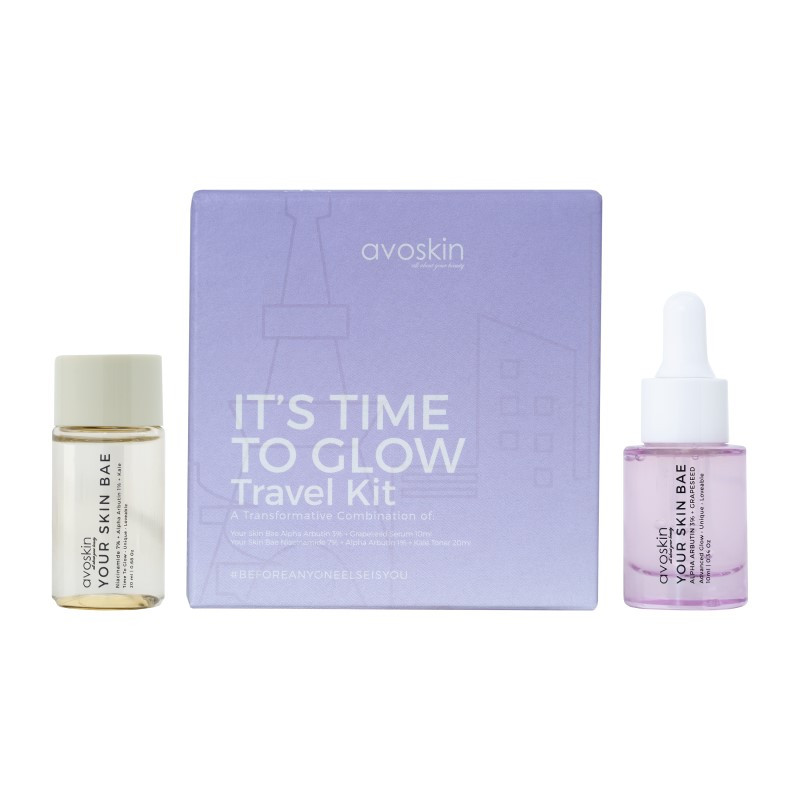 Jual Avoskin It`s Time To Glow Travel Kit Termurah Desember 2023 BeautyHaul